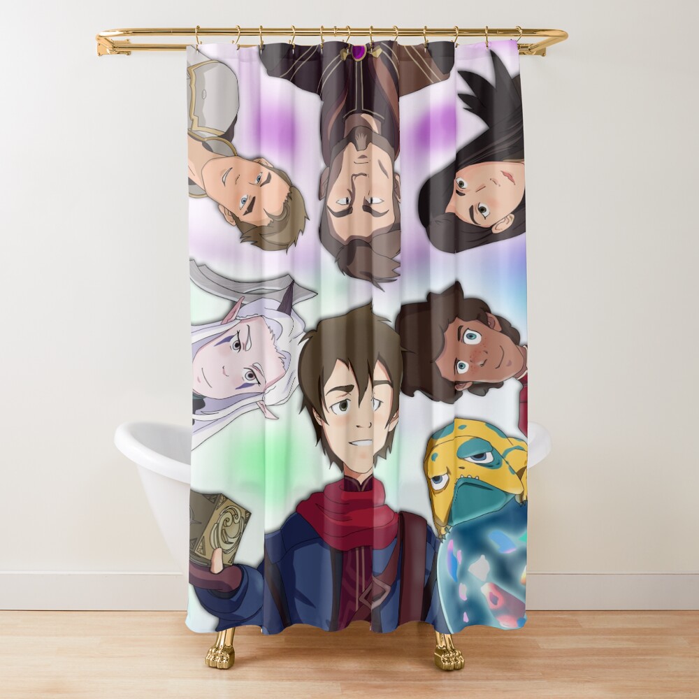 The Dragon Prince Shower Curtain