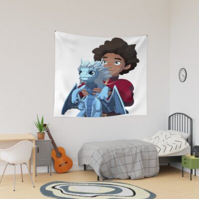 Ezran And The Dragon Prince The Dragon Prince Tapestry