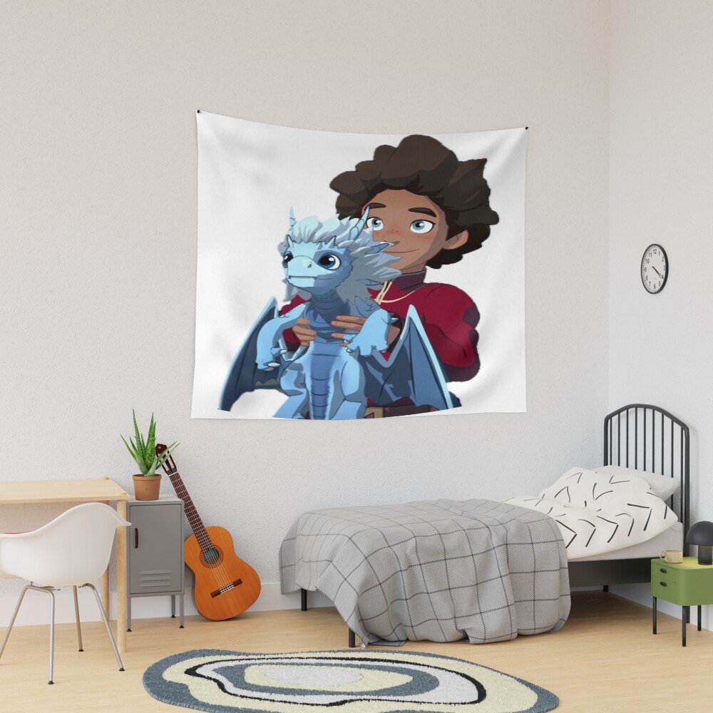 Ezran And The Dragon Prince The Dragon Prince Tapestry