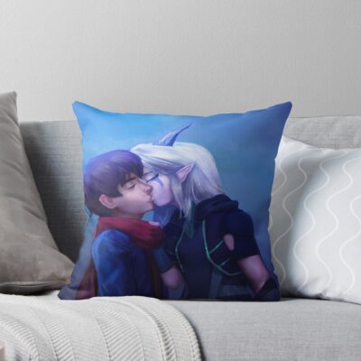 Callum X Rayla Throw Pillow