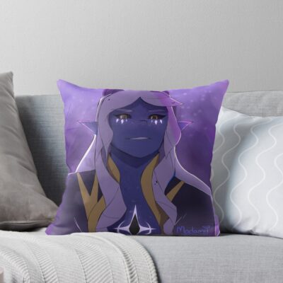 Starry Elf Aaravos Poster The Dragon Prince Poster Throw Pillow