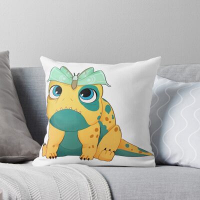 Bait The Dragon Prince Throw Pillow